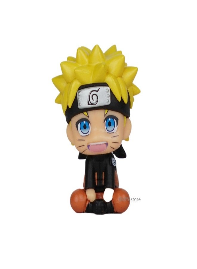 Offo Naruto Sitting Mini Action Figure - Limited Edition Anime Collectible for Car Dashboard, Office Desk, Shelf & Home Decor | Premium PVC Gift for Kids, Teens, and Anime Fans - Image 5